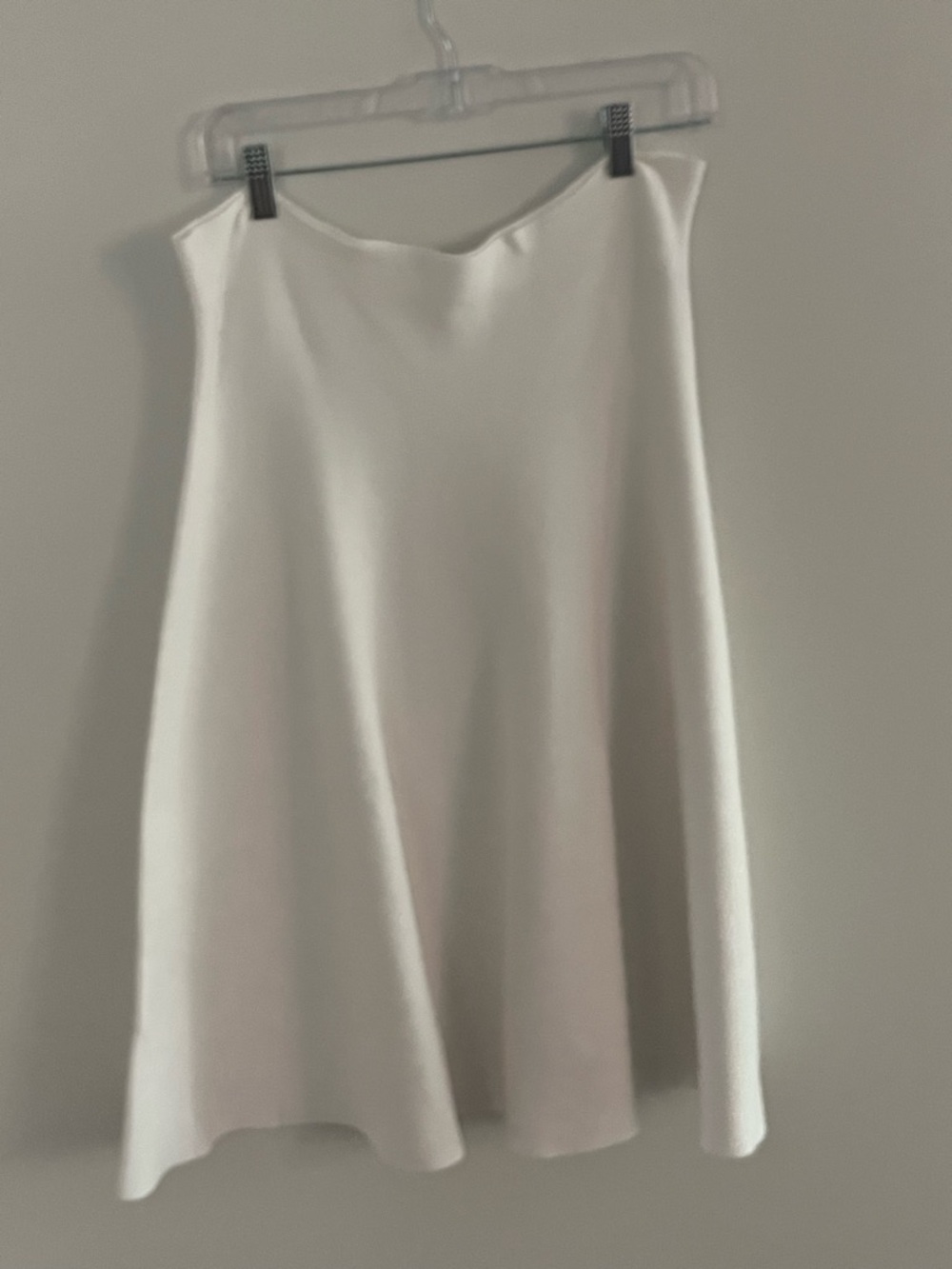 Mia Mod White Skirt Purple Label (Curve/Plus) Stretch Pull-On Skirt Size 0X-3X